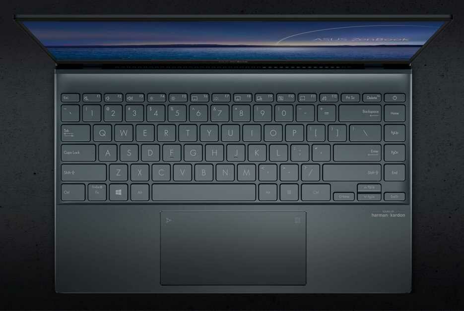 Laptop ASUS ZenBook 14 UM425 - klawiatura ASUS NumberPad 2.0 