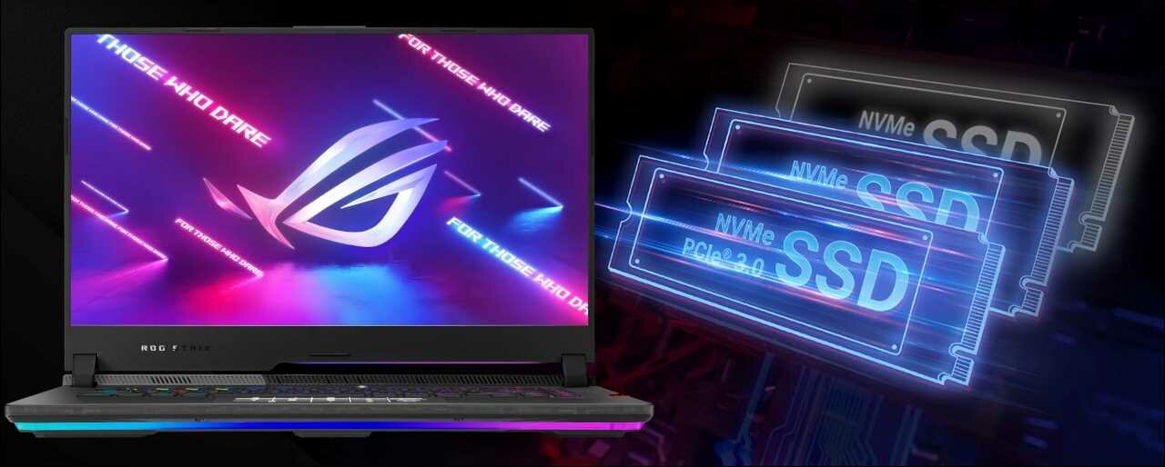 Laptop ASUS Rog Strix Scar 15 G533 G533QR G533QS - dysk SSD