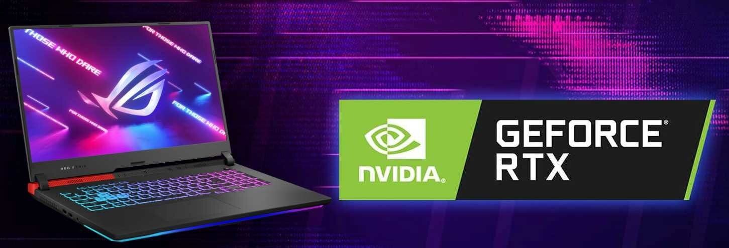 Laptop ASUS Rog Strix G17 G713 - NVIDIA GeForce RTX