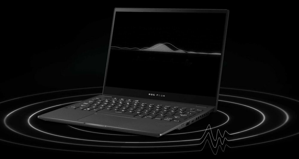 Laptop ASUS Rog Flow X13 GV301 - dźwięk
