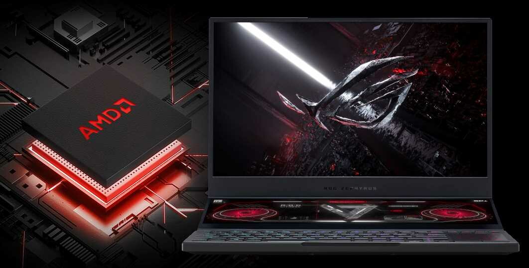 Laptop ASUS Rog Zephyrus Duo 15 SE GX551  - procesor 
