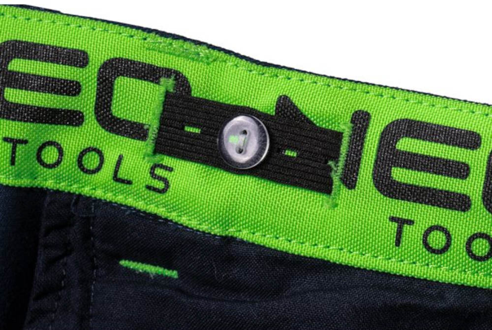 Spodenki robocze NEO TOOLS 81-276-XXXL (rozmiar XXXL) do każdej sylwetki dopasowanie Regulacja w pasie komfort noszenia unika ucisku dyskomfort