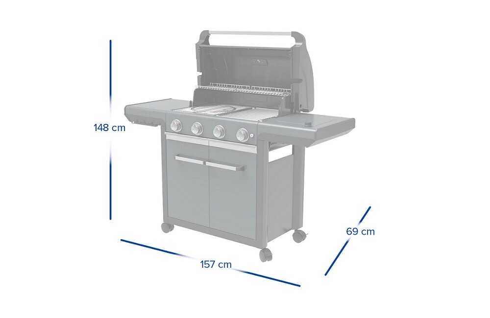 Grill gazowy Campingaz PREMIUM SERIA 4 wymiary