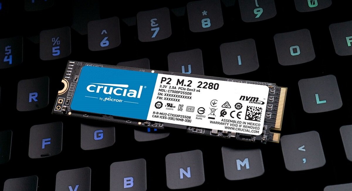 Dysk CRUCIAL P2 Szybka praca