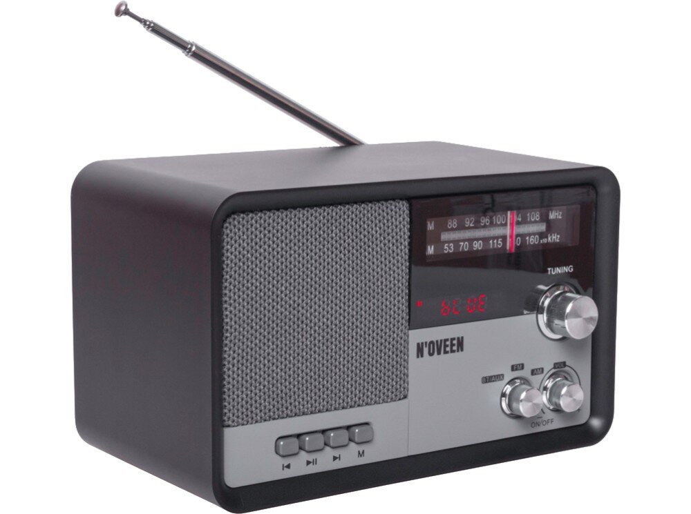Radio NOVEEN PR950 Czarny obsługa antena skala wyświetlacz