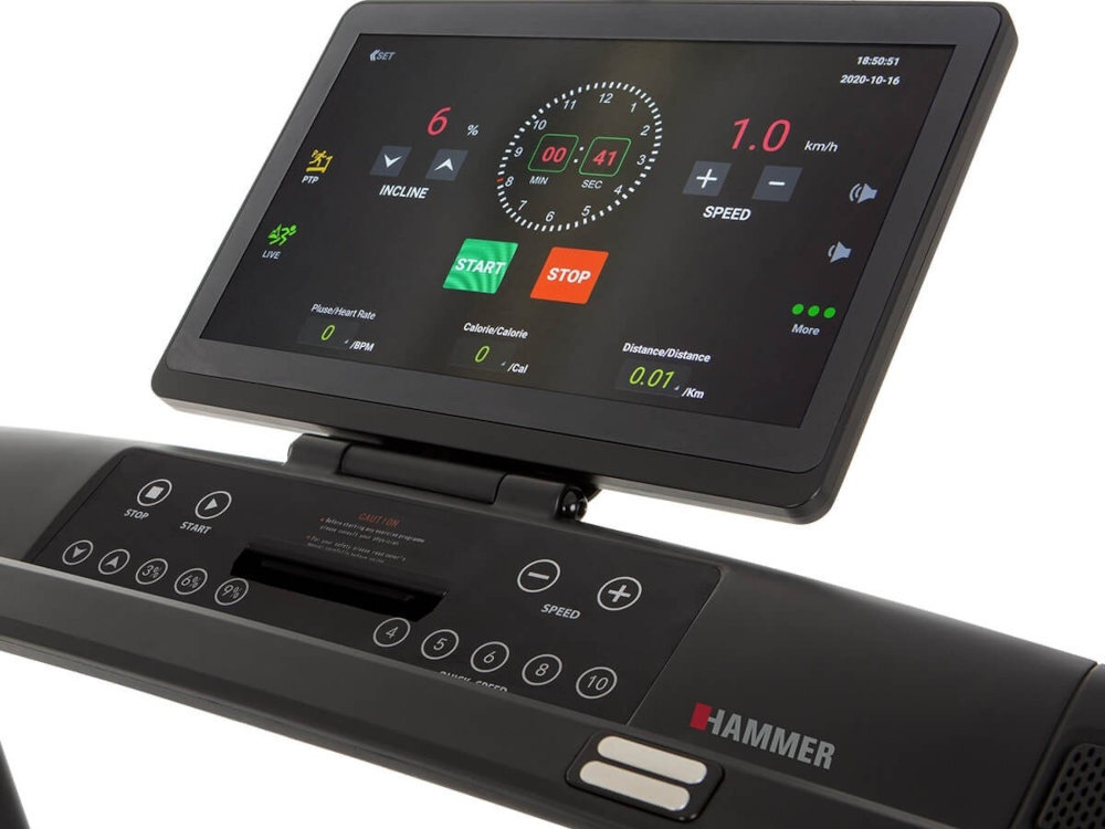 Bieznia elektryczna HAMMER Q. Vaids 10.0 dane przyciski glosniki aux