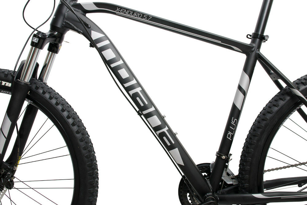 Rower MTB INDIANA X-Enduro 5.7 M21 27.5 cala męski Czarno-szary - Rama