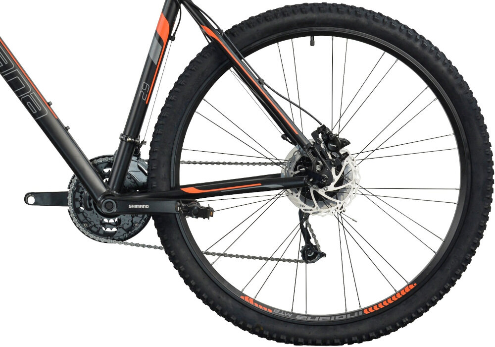 Rower MTB INDIANA X-Pulser 3.9 Czarno-pomarańczowy - Koła