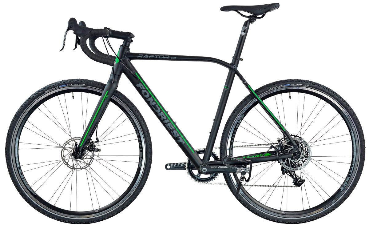 Rower przełajowy FONDRIEST RAPTOR 1.0 widelec karbon waga