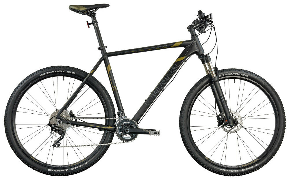 Rower MTB INDIANA X-Pulser 6.9 M21 Czarno-brązowy wyglad front