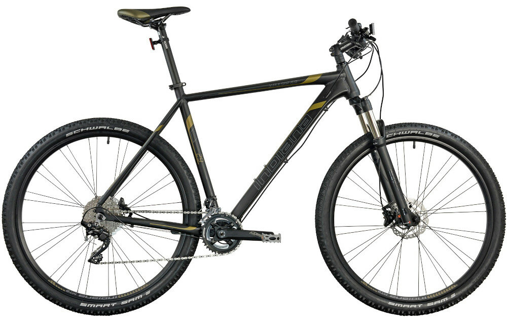 Rower MTB INDIANA X-Pulser 6.9 M19 Czarno-brązowy wyglad front