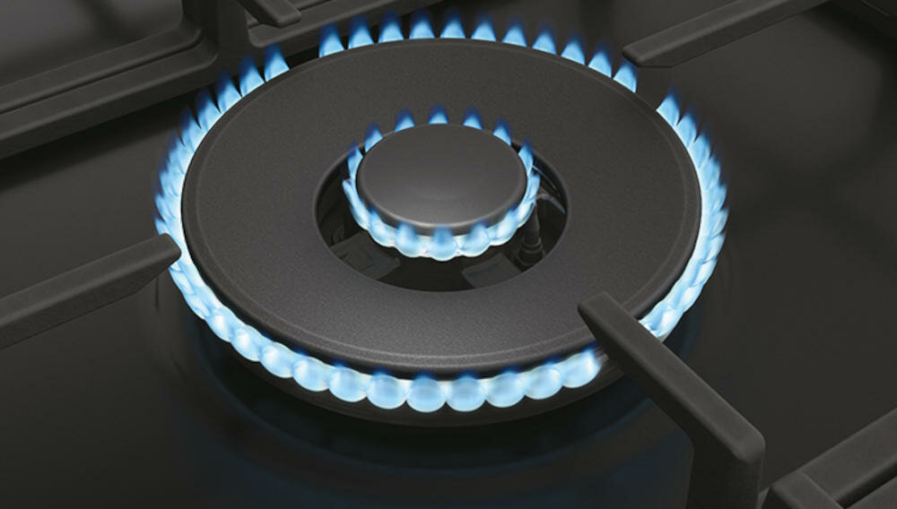 HAIER-HAVG6BF4HB-9-xxl równomierne rozprowadzanie ciepło garnek patelnia podwójny pierścień silny palnik stała temperatura