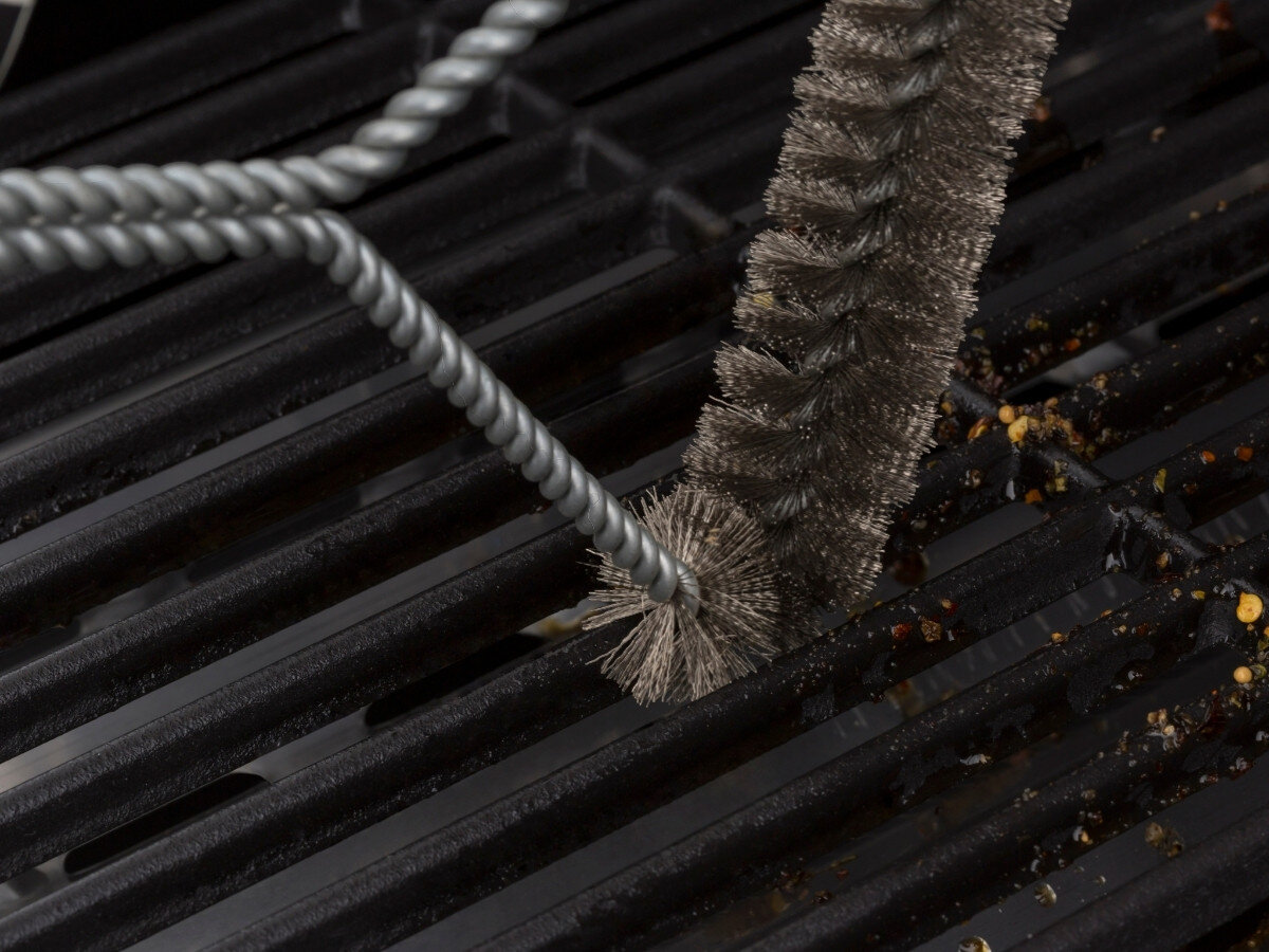 Szczotka do grilla BROIL KING 65641, precyzyjne, 90, zasięgi, szeroka, szczotka czyści powierzchnię grillową