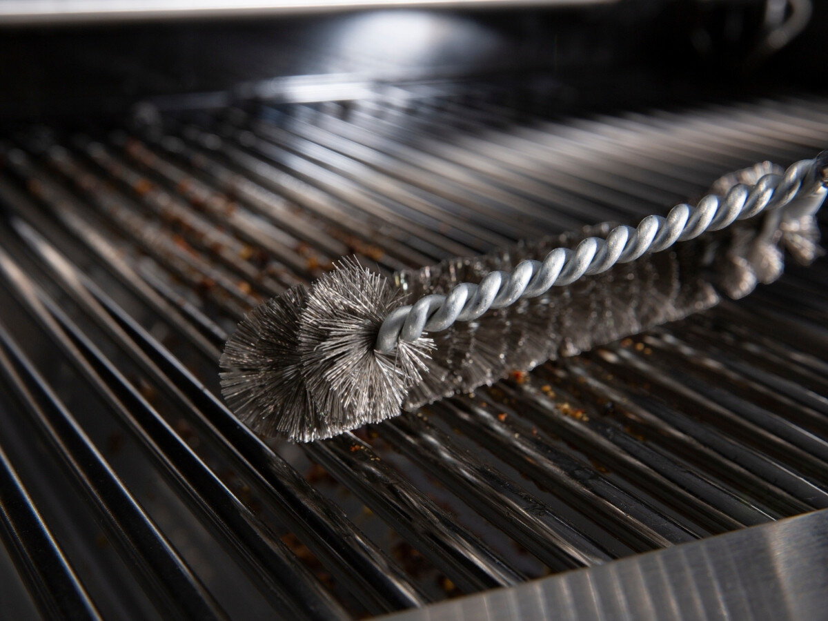 Szczotka do grilla BROIL KING 65641, Ergonomiczny, bakelit, komfort, czyszczenie, szczotka czyście powierzchnię grillową