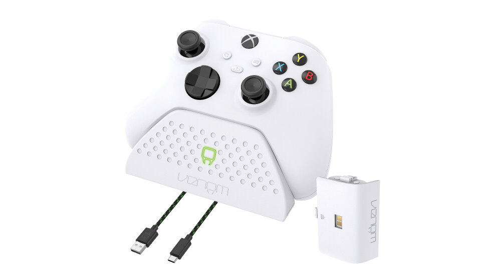 Stacja dokująca VENOM VS2870 Xbox One / Xbox Series X/S TECHNOLOGIA DROP AND GO WYKONANIE