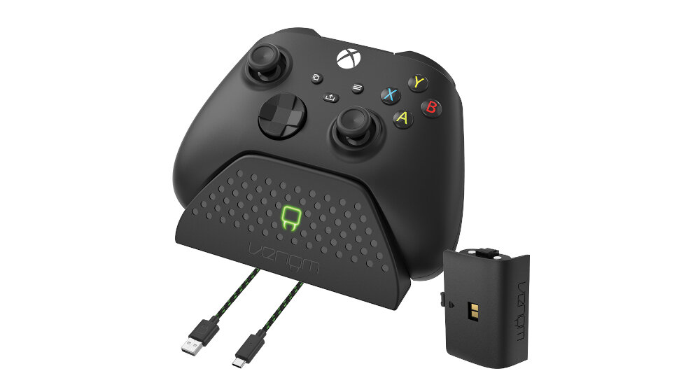 Stacja dokująca VENOM VS2870 Xbox One / Xbox Series X/S TECHNOLOGIA DROP AND GO WYKONANIE