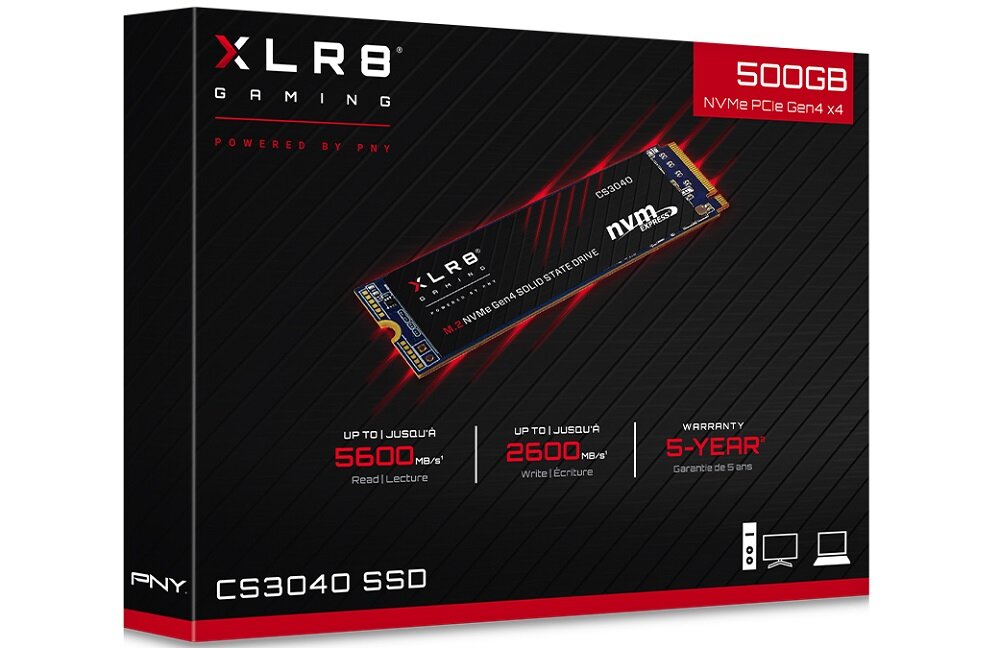 Dysk PNY XLR8 CS3040 SSD - Kompatybilność PlayStation5