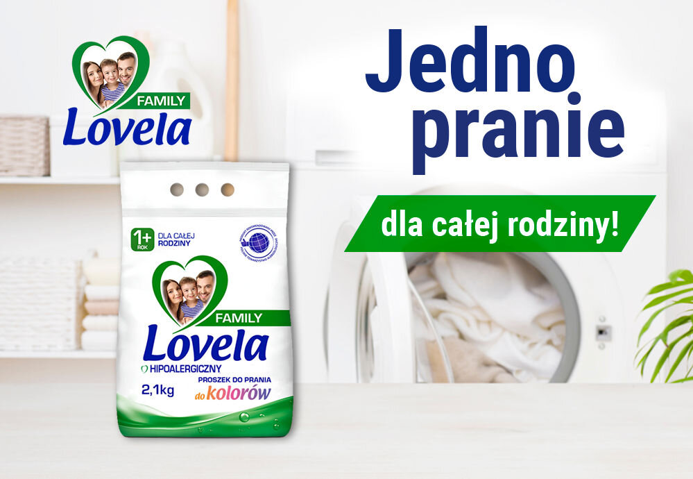Proszek do prania LOVELA Family Color 2,1 kg