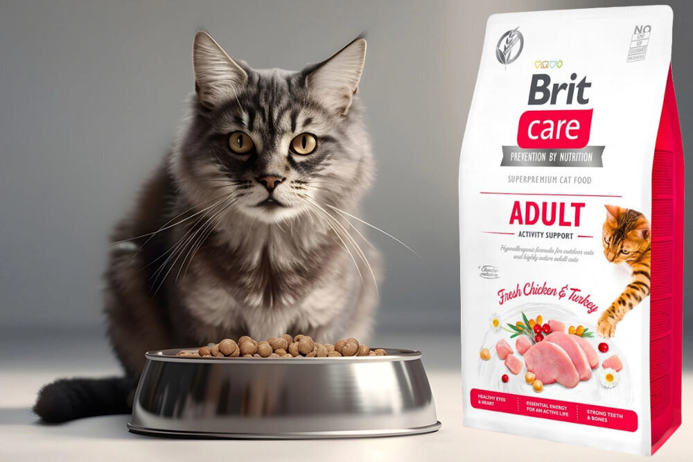 Karma dla kota BRIT Care Grain-Free Adult Indyk i Kurczak 7 kg sklad zywienie