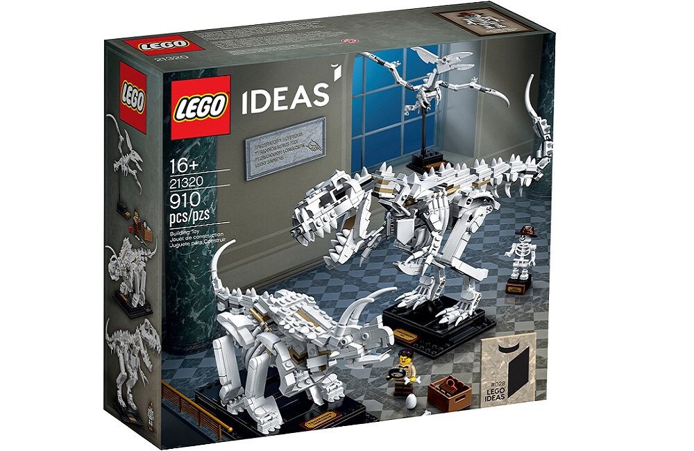 LEGO Ideas Szkielety dinozaurów 21320 Dokładne testy wytrzymałościowe