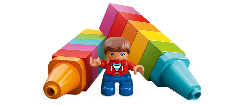 LEGO Duplo Kreatywna Zabawa 10887 szczegóły elementy konstruowanie