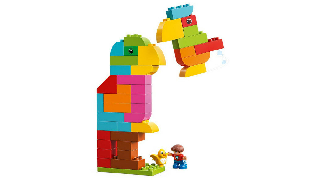 LEGO Duplo Kreatywna Zabawa 10887 walory kolorystyczne elementy 