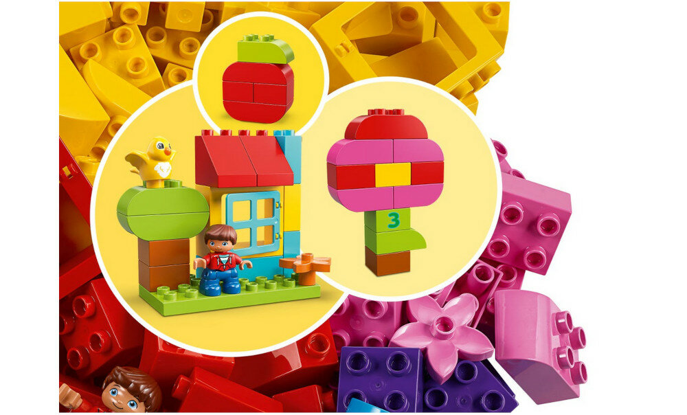 LEGO Duplo Kreatywna Zabawa 10887 klocki od lat dopasowane perfekcyjnie
