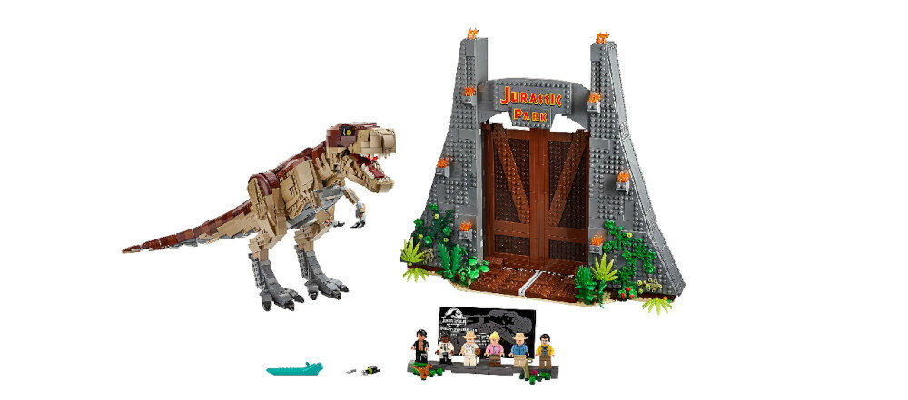 LEGO Jurassic World Park Jurajski: atak tyranozaura 75936 główne front przód
