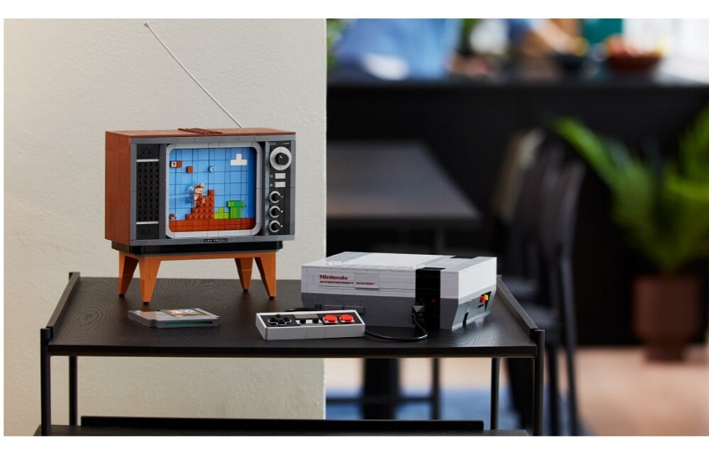 LEGO Super Mario Nintendo Entertainment System 71374 kreatywna zabawa klocki figurki minifigurki bez zasilania klasyczna zabawa wysoka jakość lego wielogodzinna zabawa
