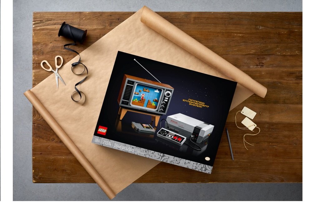 LEGO Super Mario Nintendo Entertainment System 71374 kreatywna zabawa klocki figurki minifigurki bez zasilania klasyczna zabawa wysoka jakość lego wielogodzinna zabawa
