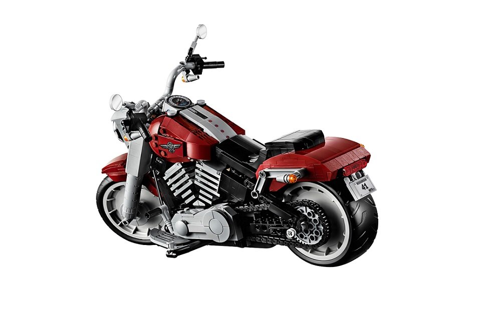 LEGO Creator Harley Davidson Fat Boy 10269  kreatywna zabawa prawidłowy rozwój merytoryczny dziecka klocki figurki minifigurki bez zasilania klasyczna zabawa wysoka jakość lego wielogodzinna zabawa 