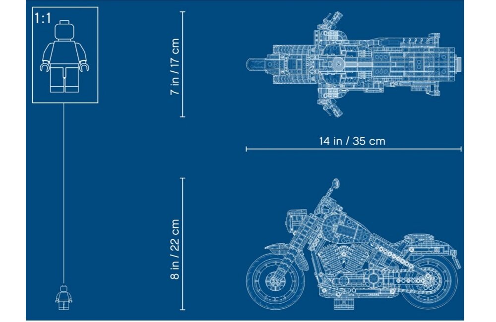 LEGO Creator Harley Davidson Fat Boy 10269  kreatywna zabawa prawidłowy rozwój merytoryczny dziecka klocki figurki minifigurki bez zasilania klasyczna zabawa wysoka jakość lego wielogodzinna zabawa 