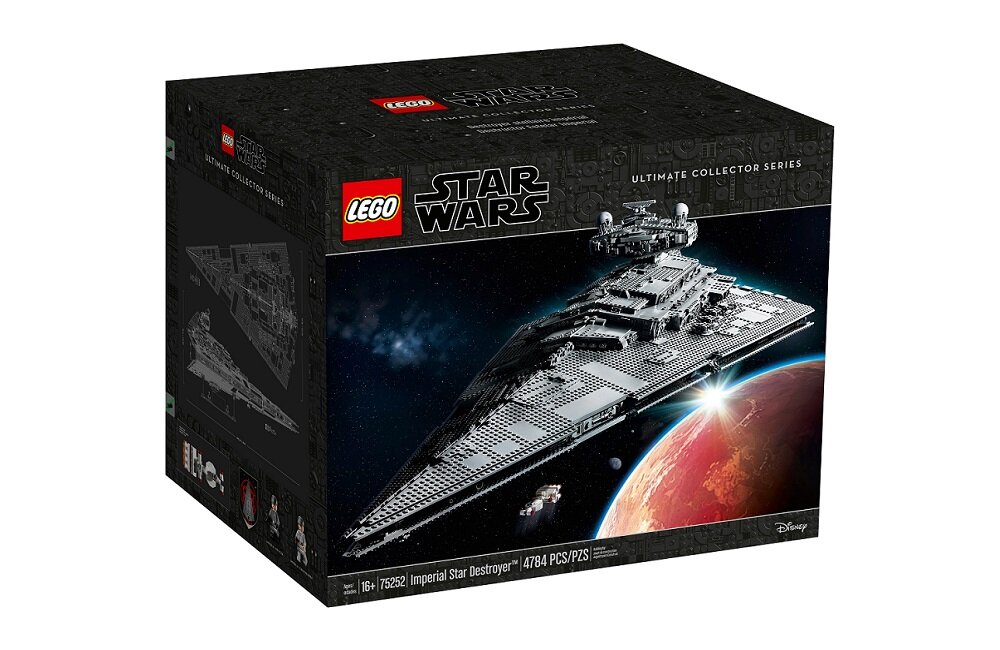LEGO Star Wars Gwiezdny Niszczyciel Imperium 75252 kreatywna zabawa prawidłowy rozwój merytoryczny dziecka klocki figurki minifigurki bez zasilania klasyczna zabawa wysoka jakość lego wielogodzinna zabawa