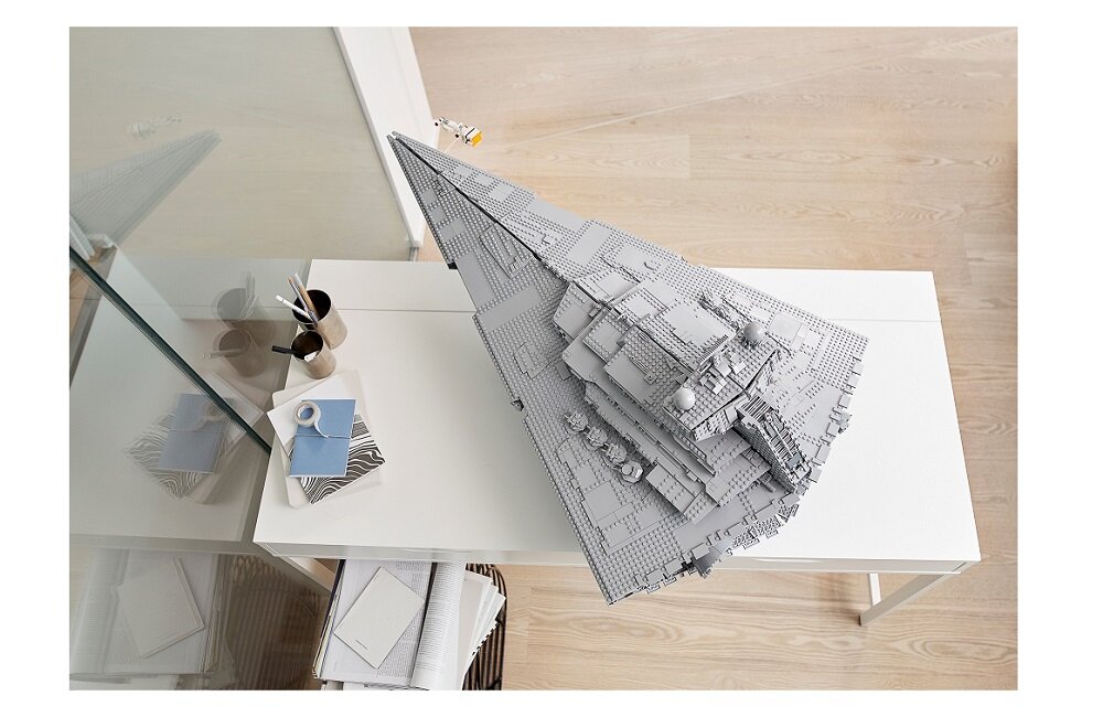 LEGO Star Wars Gwiezdny Niszczyciel Imperium 75252 kreatywna zabawa prawidłowy rozwój merytoryczny dziecka klocki figurki minifigurki bez zasilania klasyczna zabawa wysoka jakość lego wielogodzinna zabawa