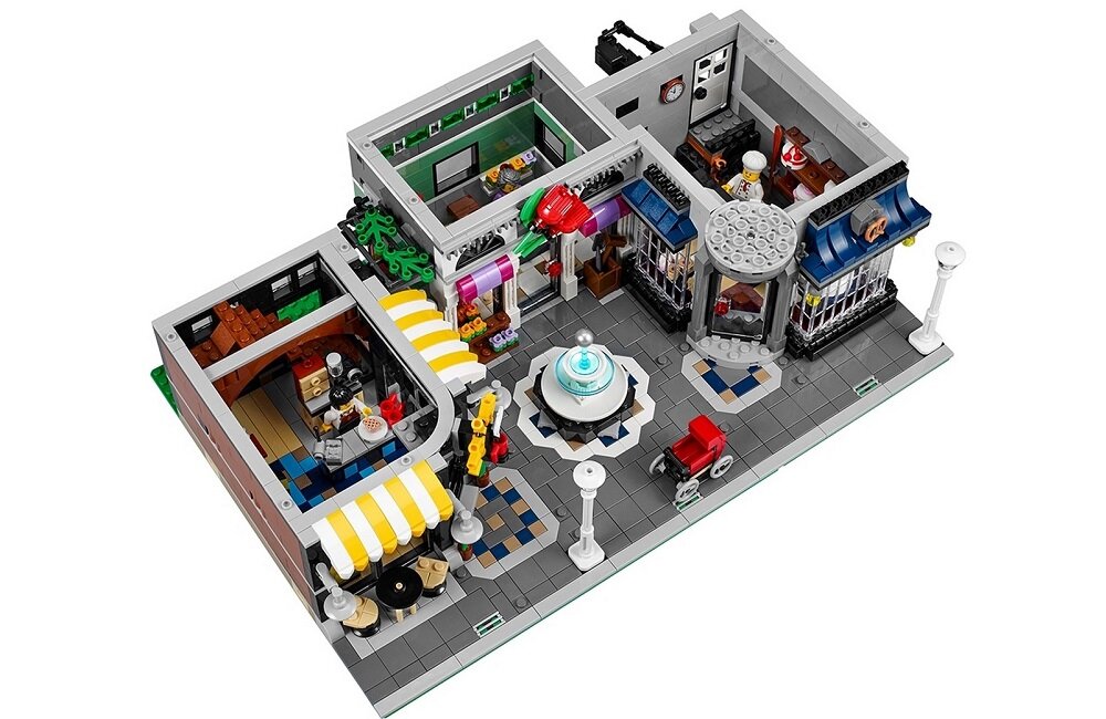 LEGO Creator Plac Zgromadzeń 10255 Kreatywna zabawa prawidłowy rozwój dziecka