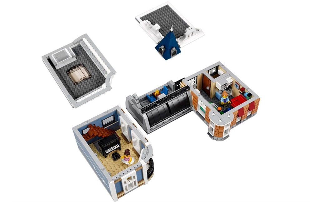 LEGO Creator Plac Zgromadzeń 10255 Spełnianie rygorystycznych standardów branżowych wysoka jakość