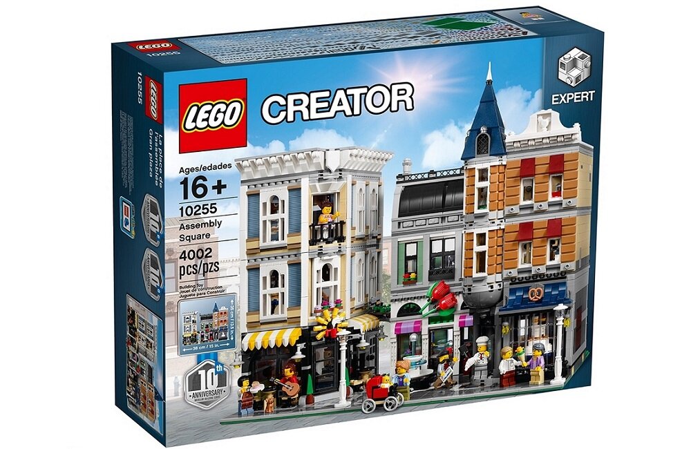 LEGO Creator Plac Zgromadzeń 10255 nie zawiera żadnych elementów elektronicznych