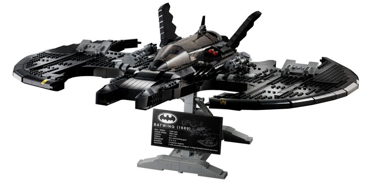 LEGO DC Batman Batwing z 1989 roku 76161 jakość bezpieczeństwo