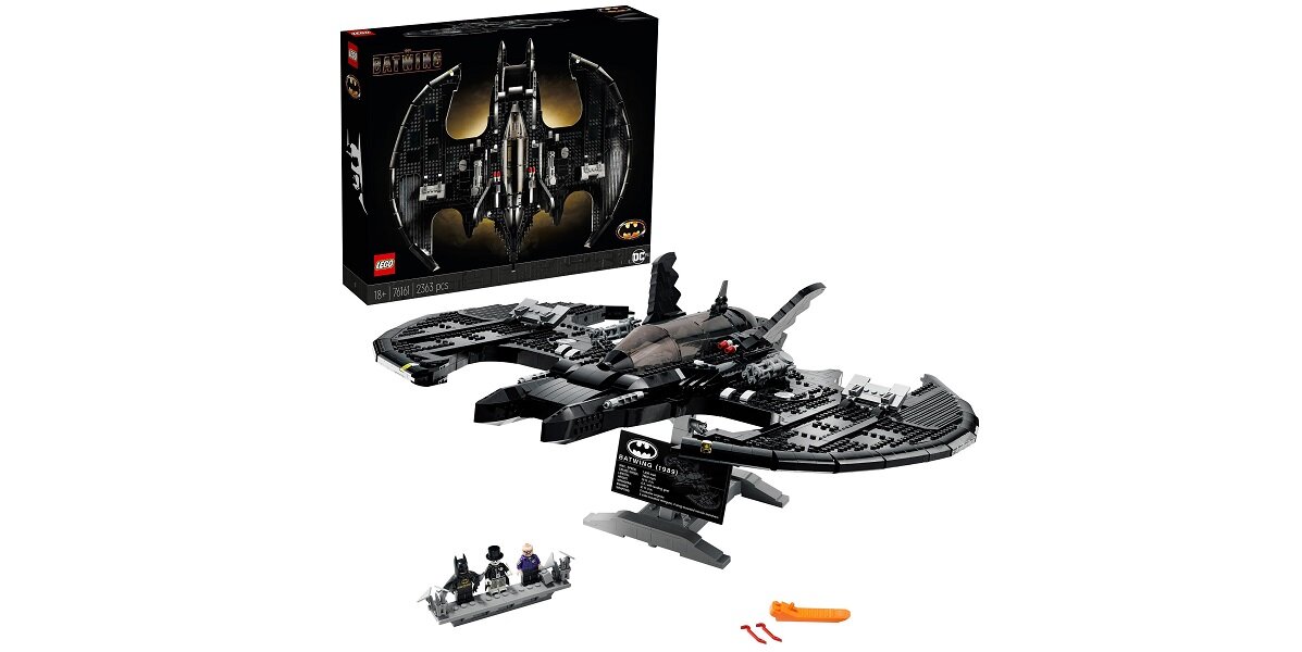 LEGO DC Batman Batwing z 1989 roku 76161 Dopasowane jakość