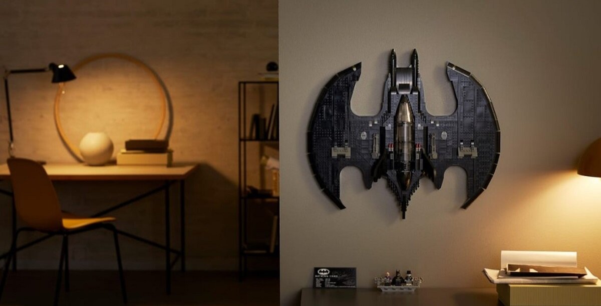 LEGO DC Batman Batwing z 1989 roku 76161 Bohater samolot superbohaterowie zestaw kultowy elementy