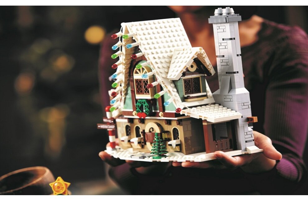 LEGO Creator Domek Elfów 10275 kreatywna zabawa prawidłowy rozwój merytoryczny dziecka klocki figurki minifigurki bez zasilania klasyczna zabawa wysoka jakość lego wielogodzinna zabawa 