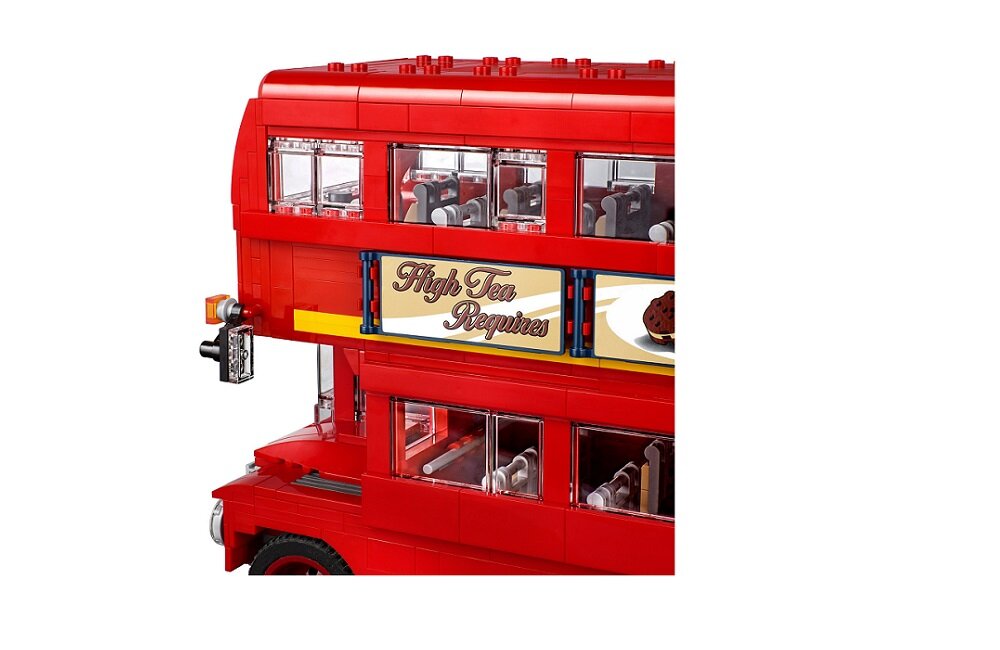 LEGO Creator Londyński autobus 10258 kreatywna zabawa prawidłowy rozwój merytoryczny dziecka klocki figurki minifigurki bez zasilania klasyczna zabawa wysoka jakość lego wielogodzinna zabawa