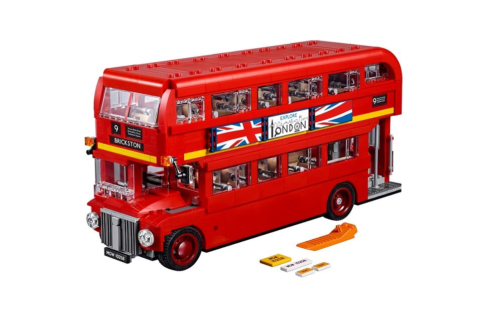 LEGO Creator Londyński autobus 10258 kreatywna zabawa prawidłowy rozwój merytoryczny dziecka klocki figurki minifigurki bez zasilania klasyczna zabawa wysoka jakość lego wielogodzinna zabawa
