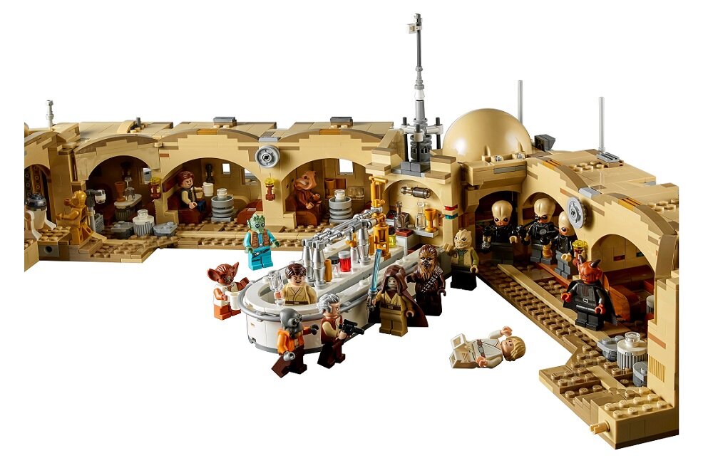 LEGO Star Wars Kantyna Mos Eisley 75290 kreatywne spędzanie czasu klocki figurki minifigurki bez zasilania klasyczna zabawa wysoka jakość lego wielogodzinna zabawa