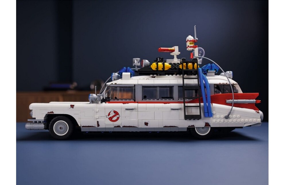 LEGO Creator ECTO 1 Pogromców duchów 10274 kreatywna zabawa prawidłowy rozwój merytoryczny dziecka klocki figurki minifigurki bez zasilania klasyczna zabawa wysoka jakość lego wielogodzinna zabawa wymiary