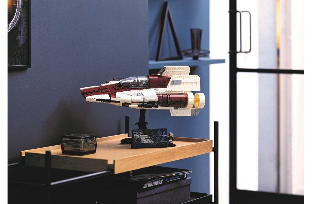 LEGO Star Wars Myśliwiec A wing 75275 kreatywne spędzanie wolnego czasu klocki figurki minifigurki bez zasilania klasyczna zabawa wysoka jakość lego wielogodzinne zajęcie czasu dla pasjonatów