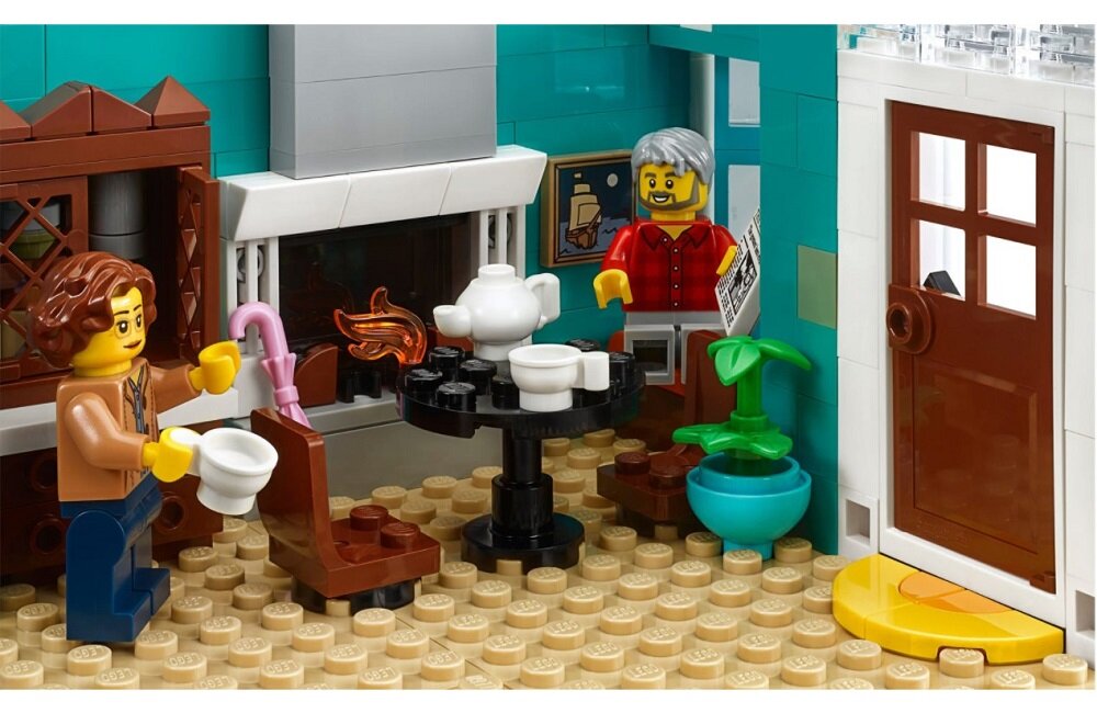 LEGO Creator Księgarnia 10270 kreatywna zabawa prawidłowy rozwój merytoryczny dziecka klocki figurki minifigurki bez zasilania klasyczna zabawa wysoka jakość lego wielogodzinna zabawa