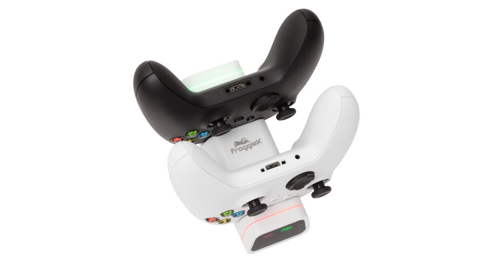 Stacja dokująca FROGGIEX FX-XB-C2-W Xbox One + 2 akumulatory