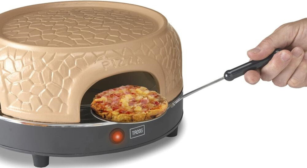 Piec do pizzy TREBS 99390 1000W srednica 38 cm tworzenie przepis uzytkowanie mozliwosci