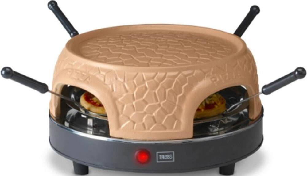 Piec do pizzy TREBS 99390 1000W srednica 38 cm mycie czesci w zmywarce przechowywanie kompaktowe wymiary komfort wygoda
